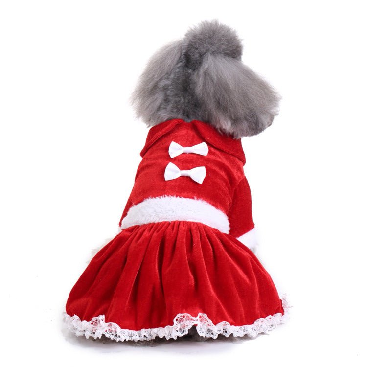 Dog supplies pet christmas clothes - Firstpetcentral