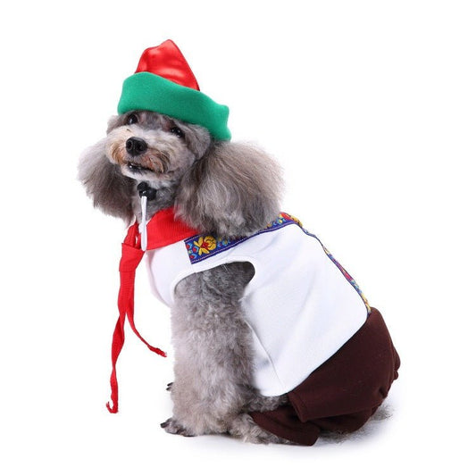 Dog supplies pet christmas clothes - Firstpetcentral