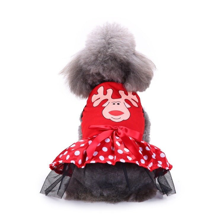 Dog supplies pet christmas clothes - Firstpetcentral