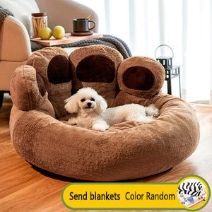Doghouse Winter Warm Deep Sleep Small Dogs Mattress Teddy Nest Removable And Washable Pet Dog Supplies - Firstpetcentral