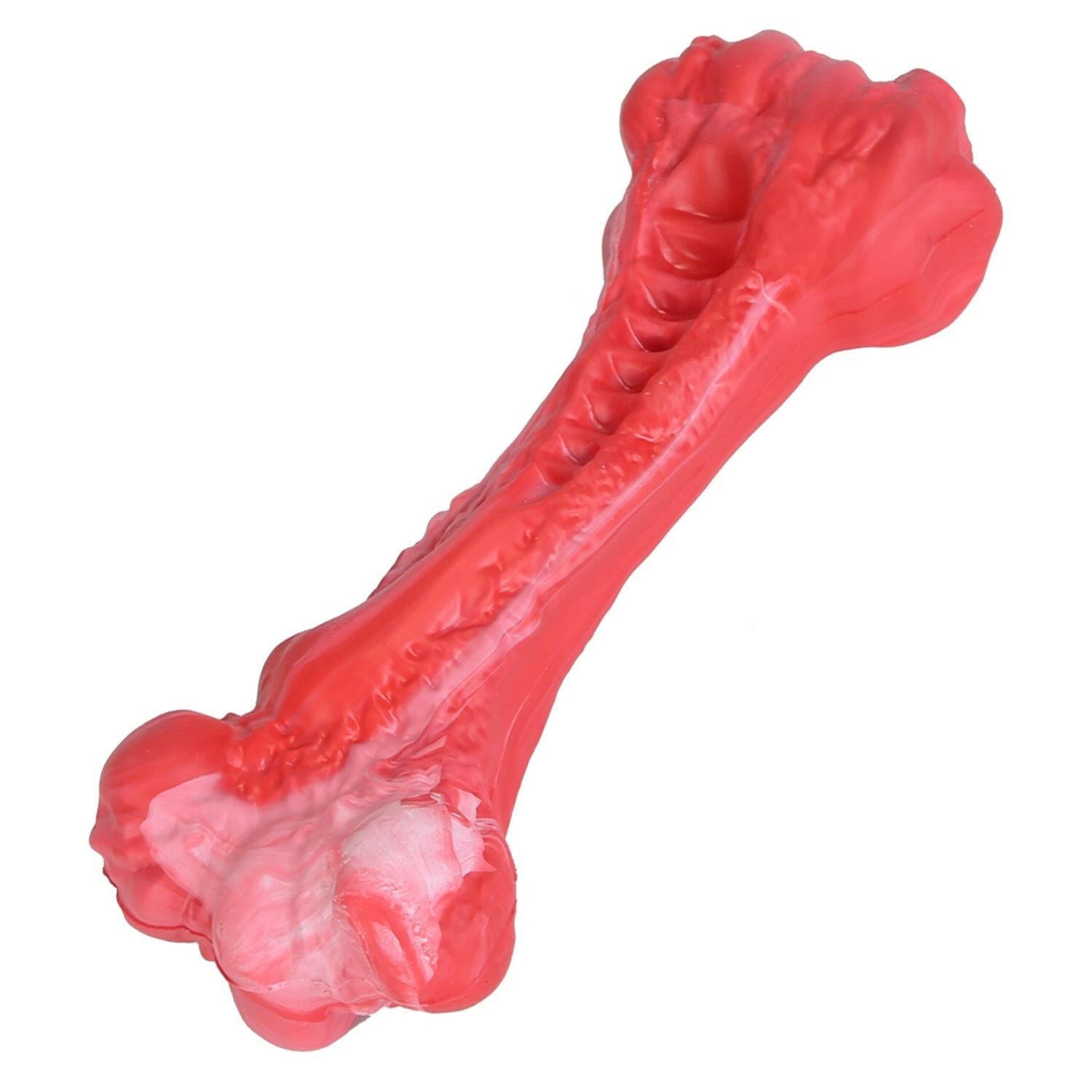 Dog Chew Toy Dog Teething Toy Dog Chew Bone with Beef Flavor Suitable for Aggressive Chewers Small Medium Large Dogs.