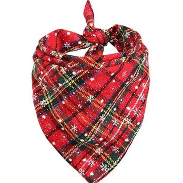 Fashion Creative Pet Christmas Triangular Binder - Firstpetcentral