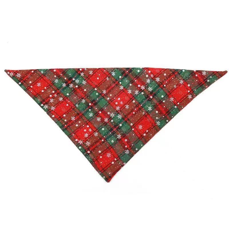 Fashion Creative Pet Christmas Triangular Binder - Firstpetcentral