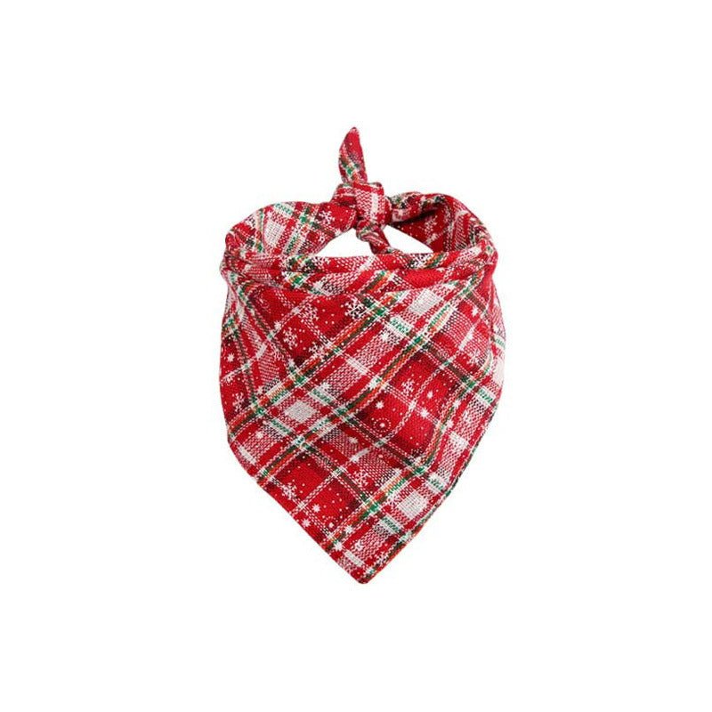 Fashion Creative Pet Christmas Triangular Binder - Firstpetcentral