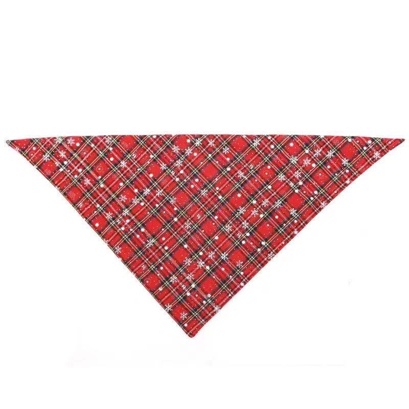 Fashion Creative Pet Christmas Triangular Binder - Firstpetcentral
