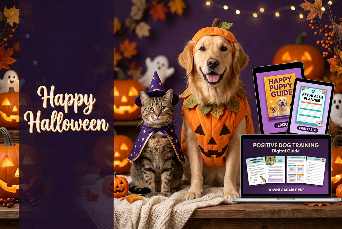 Halloween banner with Happy Halloween headline