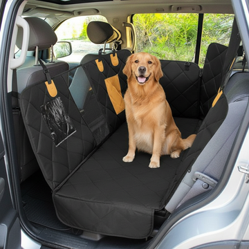 Waterproof Pet Seat Protector – Dog Car Seat Cover for Back Seat Travel