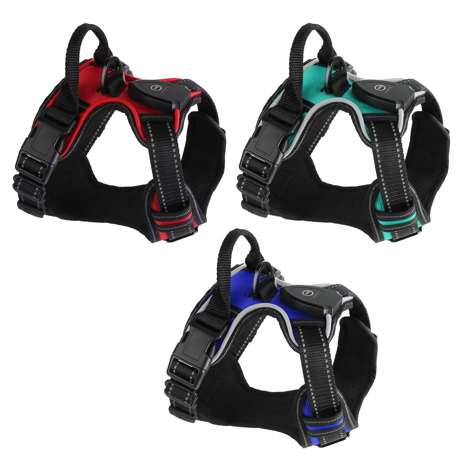 Light Up Dog Harness – No Pull Vest - Firstpetcentral