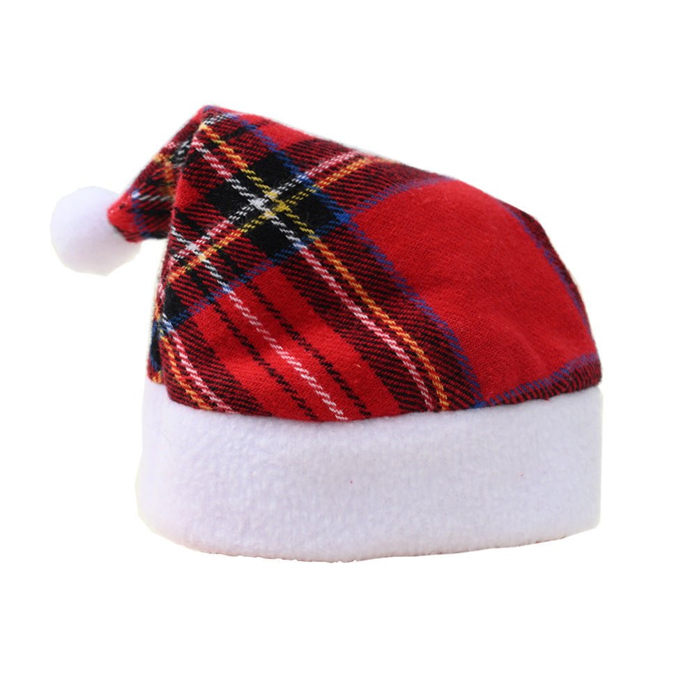 Multicolor Pet Christmas Hat Stripes - Firstpetcentral