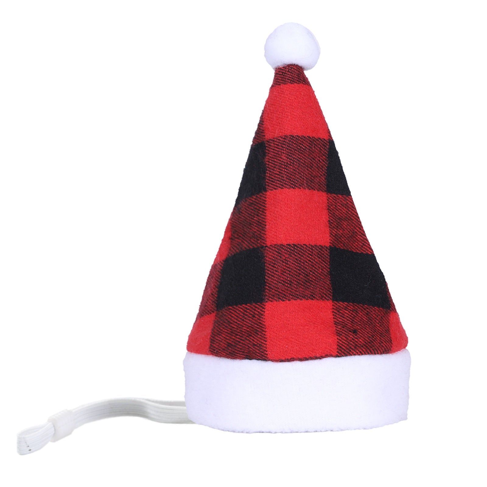 Multicolor Pet Christmas Hat Stripes - Firstpetcentral