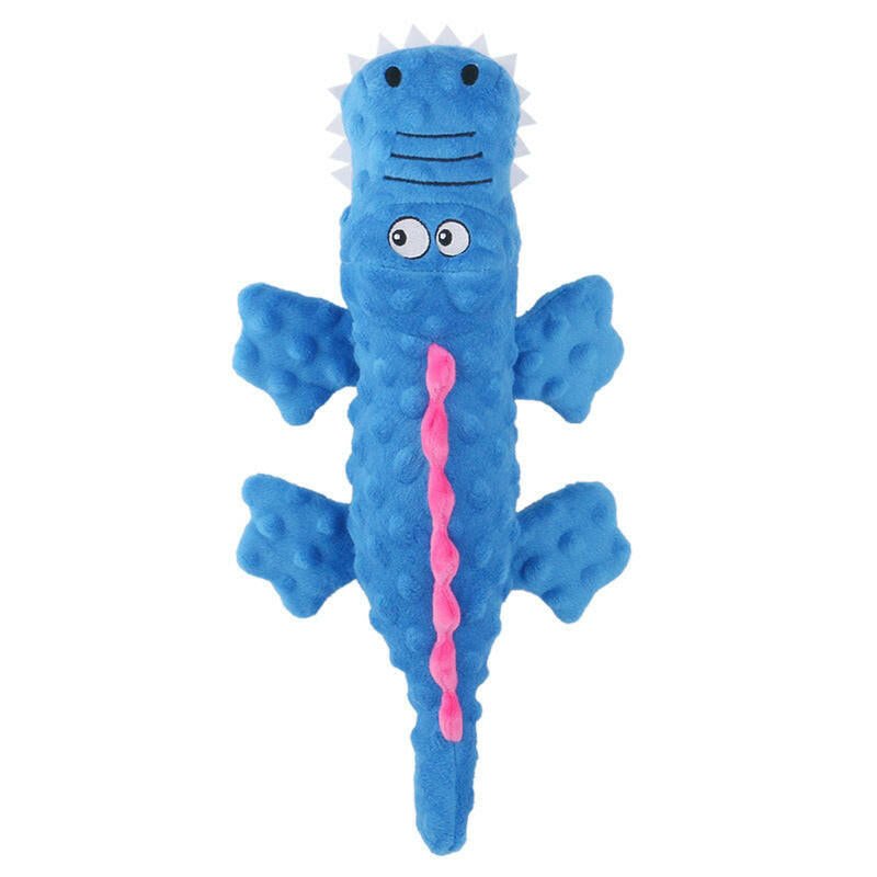 New Pet Plush Toys Voice Crocodile Grinding Teeth Resistant Cute Cartoon Dog Toys Pet Supplies - Firstpetcentral