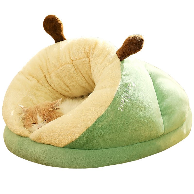 New Warm Plush Popular Thickened Winter Cat Dog Slipper Kennel - Firstpetcentral