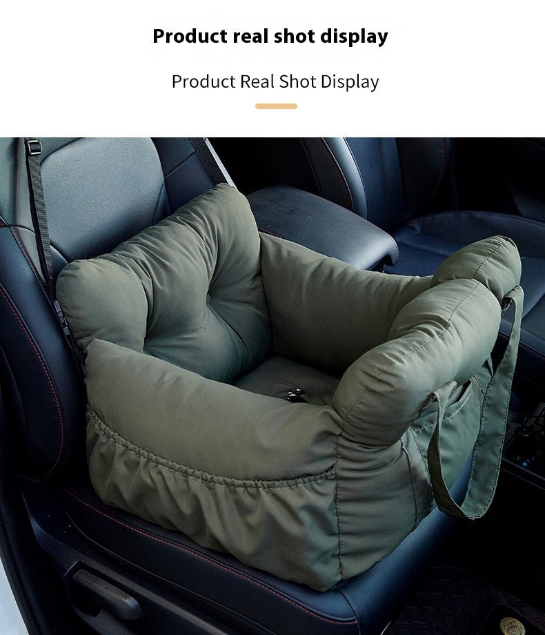 Pet Car Seat & Dog Safety Bed - Multifunctional Travel Carrier for Dogs & Cats - Firstpetcentral