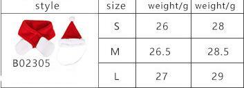Pet Christmas Cloak Hat Holiday Suit - Firstpetcentral