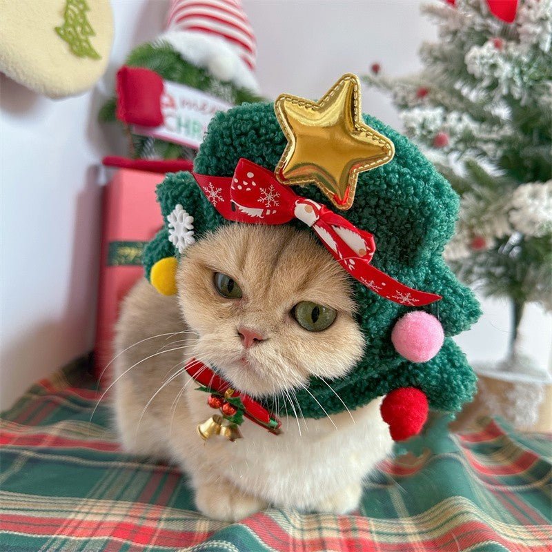 Pet Christmas Headgear Cat Dog Christmas Hat - Firstpetcentral
