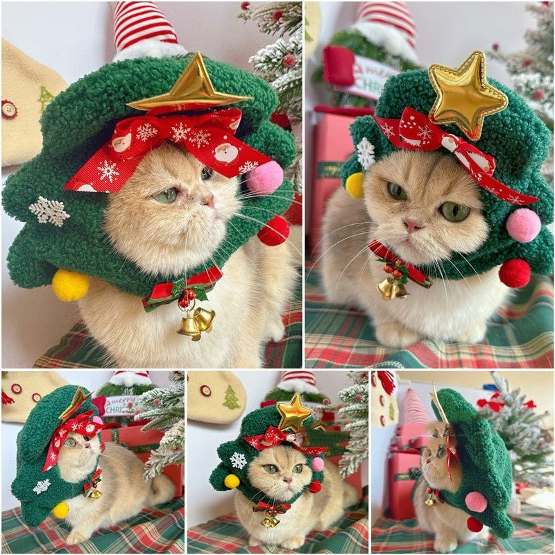 Pet Christmas Headgear Cat Dog Christmas Hat - Firstpetcentral