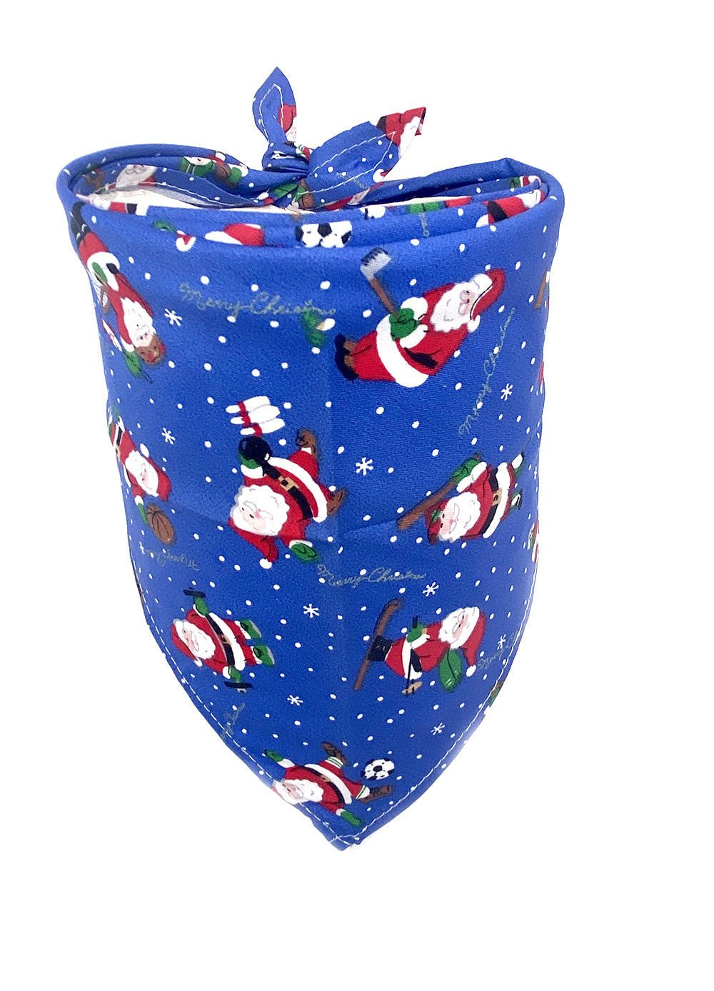 Pet Christmas Triangular Binder Dog Cotton - Firstpetcentral