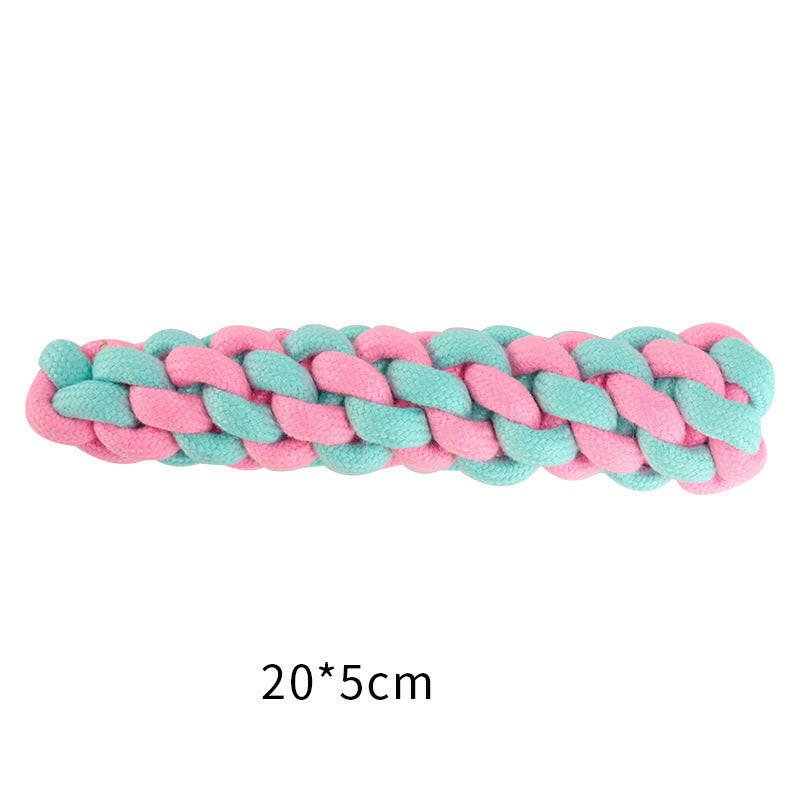 Pet Cotton Knot Toys Combination Biting Molar Dog Toys Pet Toys - Firstpetcentral
