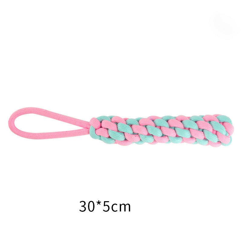 Pet Cotton Knot Toys Combination Biting Molar Dog Toys Pet Toys - Firstpetcentral