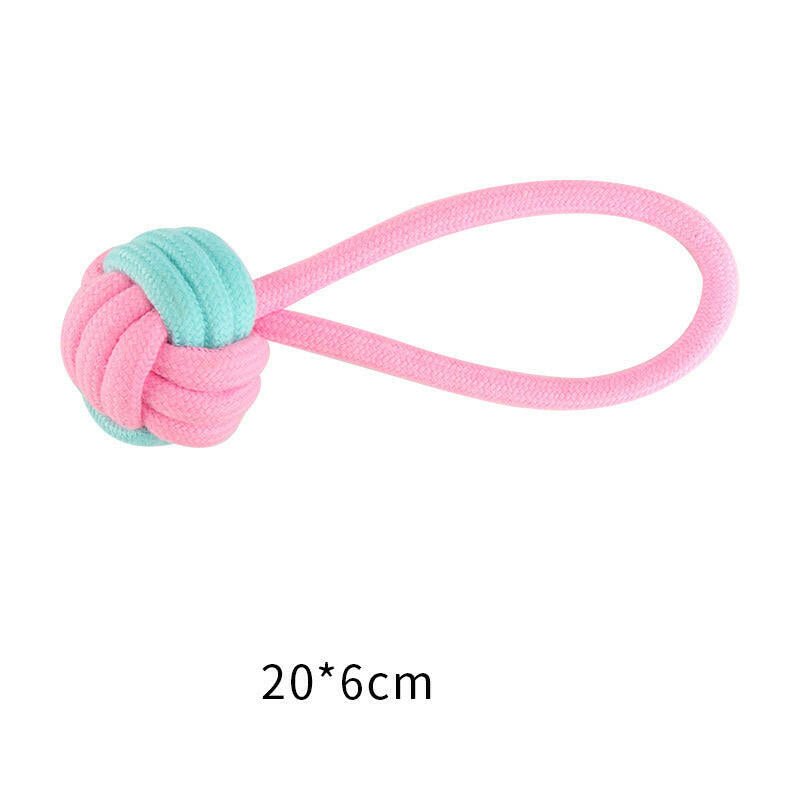 Pet Cotton Knot Toys Combination Biting Molar Dog Toys Pet Toys - Firstpetcentral