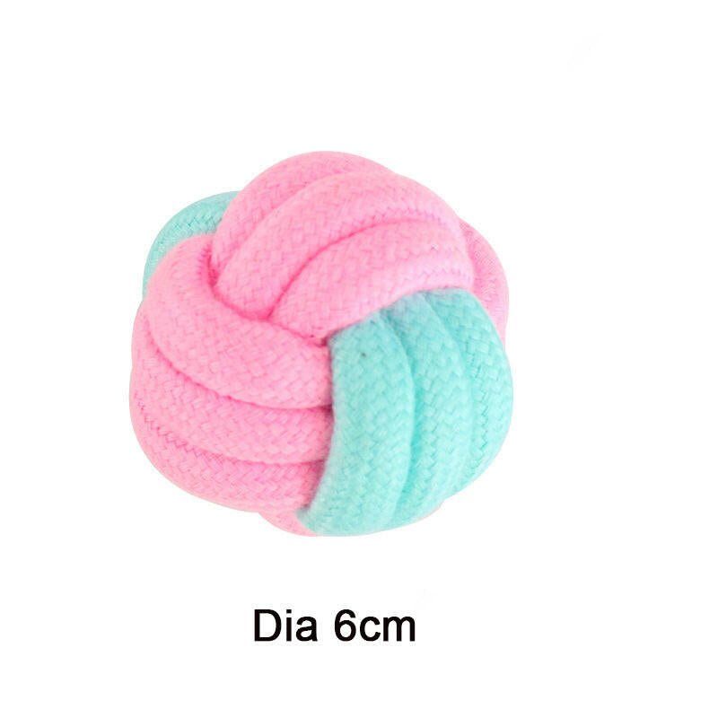 Pet Cotton Knot Toys Combination Biting Molar Dog Toys Pet Toys - Firstpetcentral
