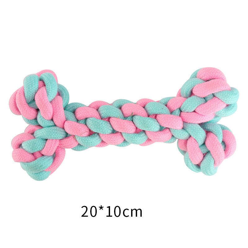 Pet Cotton Knot Toys Combination Biting Molar Dog Toys Pet Toys - Firstpetcentral