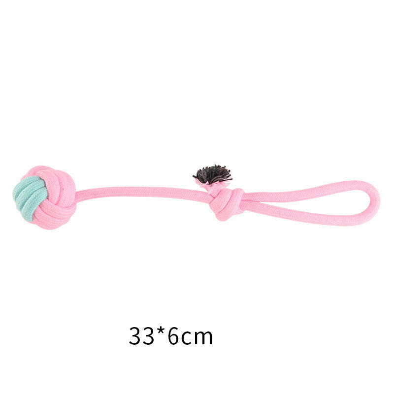 Pet Cotton Knot Toys Combination Biting Molar Dog Toys Pet Toys - Firstpetcentral