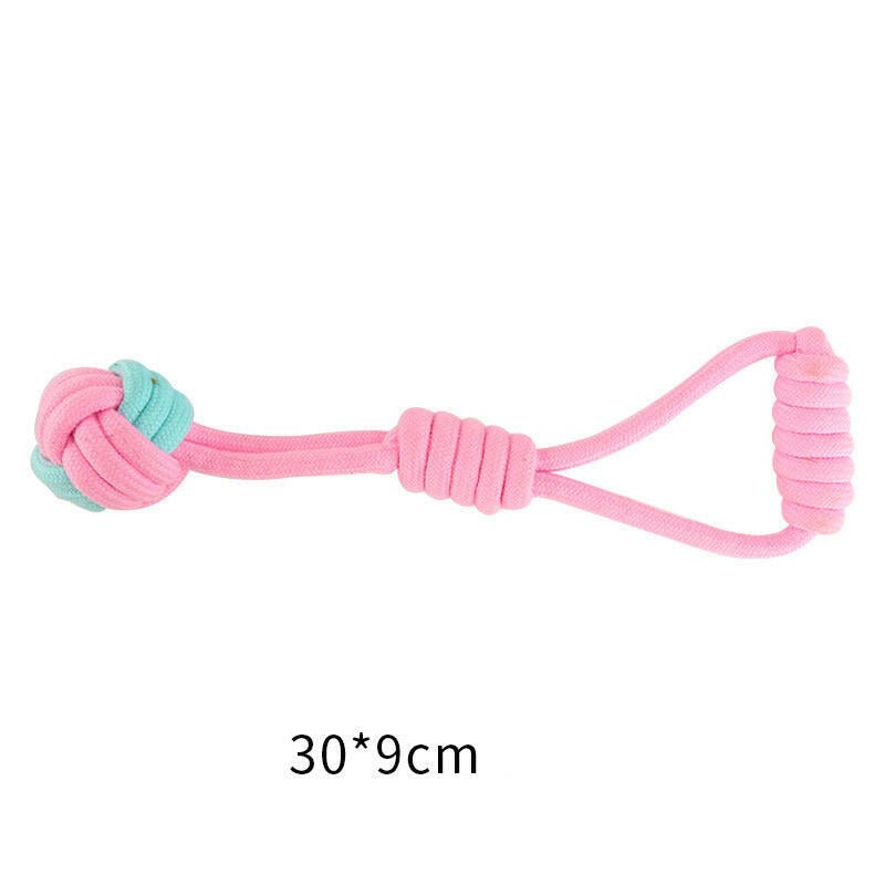 Pet Cotton Knot Toys Combination Biting Molar Dog Toys Pet Toys - Firstpetcentral