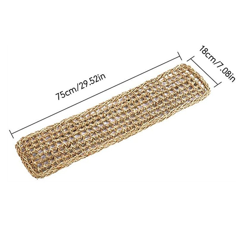 Pet Crawling Mat Lizard Recliner Toy Straw Mattress - Firstpetcentral