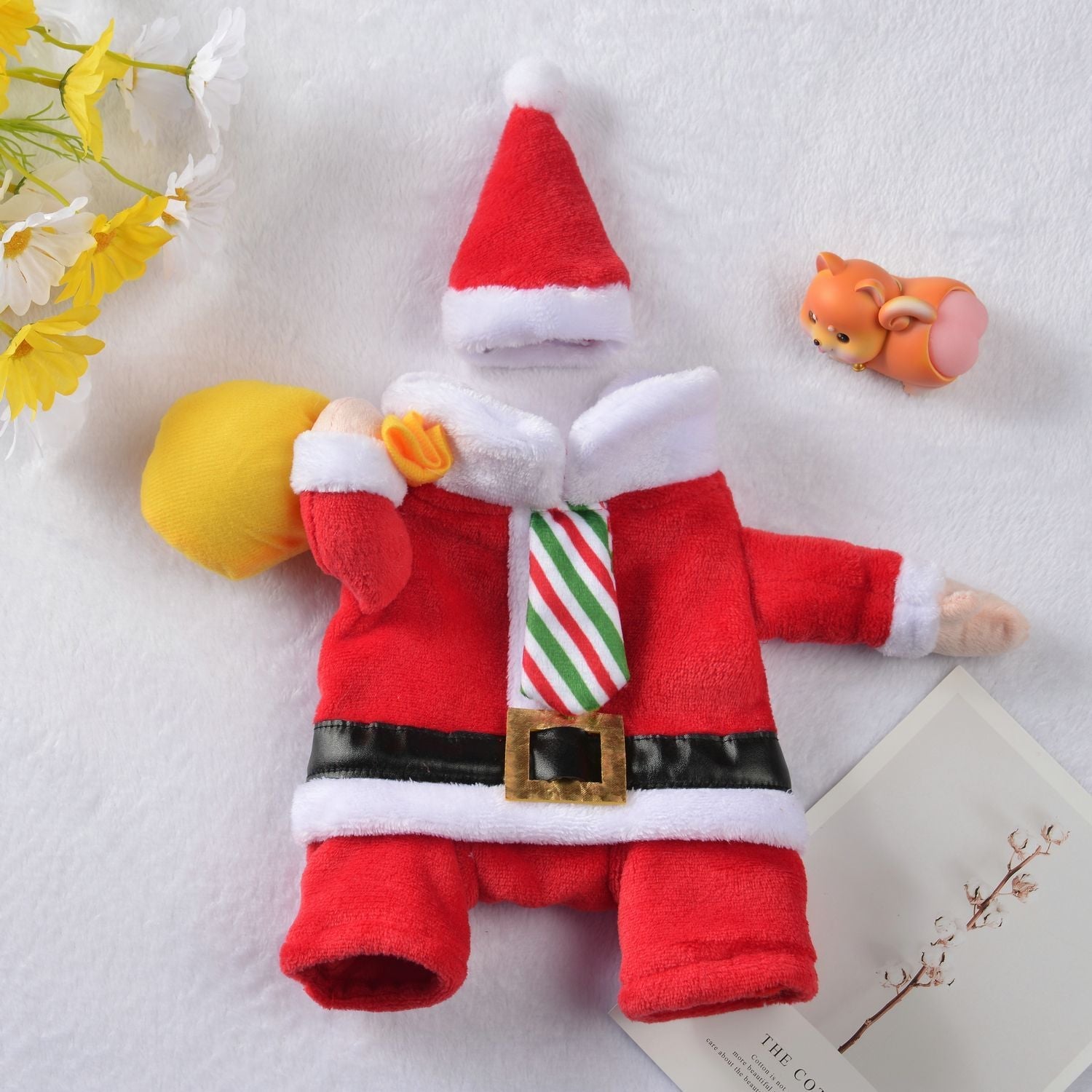 Pet Dog Cat Winter New Christmas Double Flannel Thick - Firstpetcentral