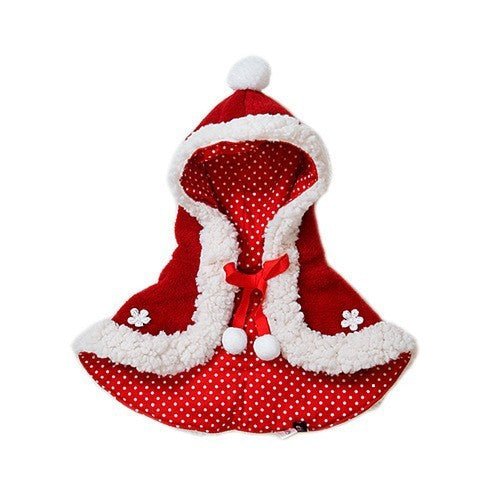 Pet Dog Christmas Holiday Cloak - Firstpetcentral