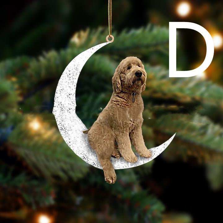 Pet Dog Christmas Tree Art Hanging Ornament - Firstpetcentral