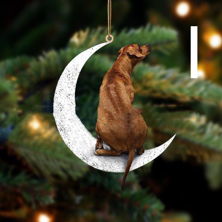 Pet Dog Christmas Tree Art Hanging Ornament - Firstpetcentral