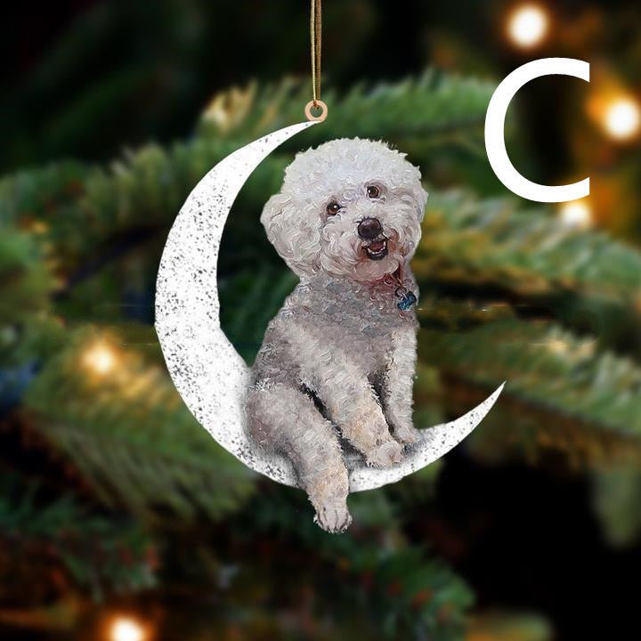 Pet Dog Christmas Tree Art Hanging Ornament - Firstpetcentral