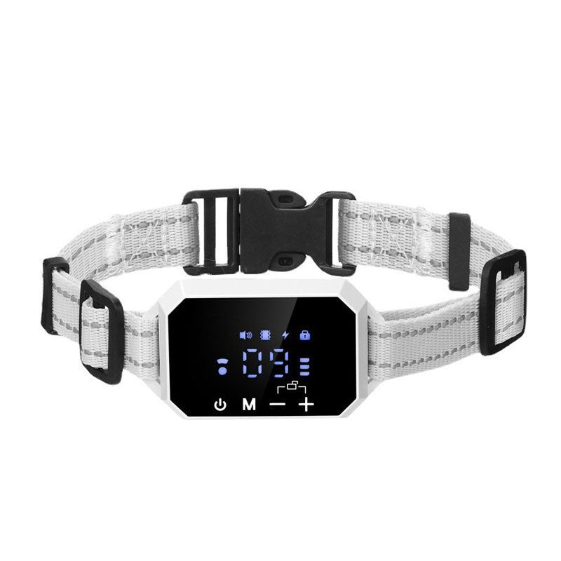 Pet electronic fence GPS wireless electronic fence intelligent positioning dog trainer collar intelligent barking stop outdoor - Firstpetcentral