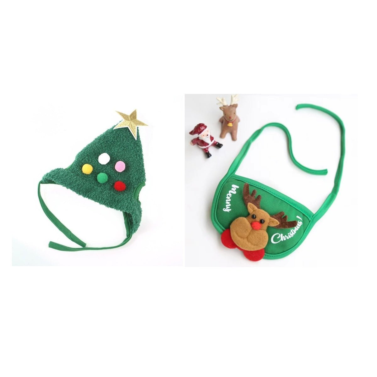 Pet Hat Christmas Tree Shape - Firstpetcentral