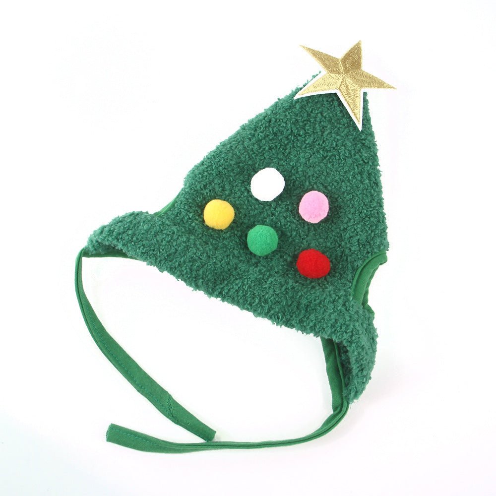 Pet Hat Christmas Tree Shape - Firstpetcentral