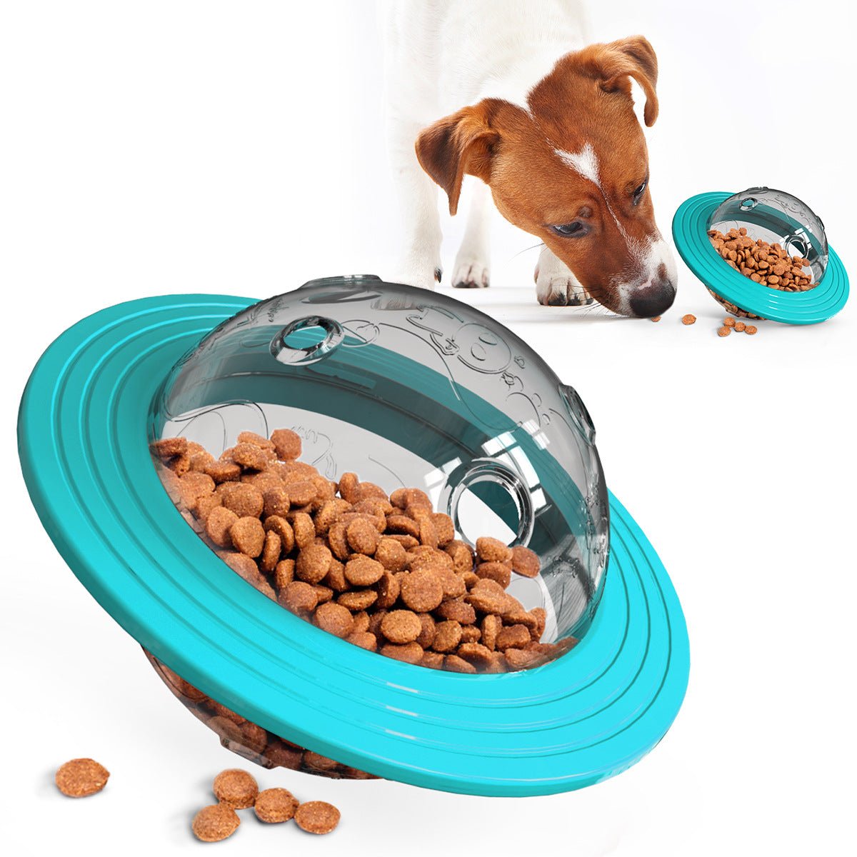 Pet Supplies Gnawing Wear - Resistant Dog Toys Puzzle Dog Supplies Frisbee Flying Saucer Ball Leakage Device - Firstpetcentral