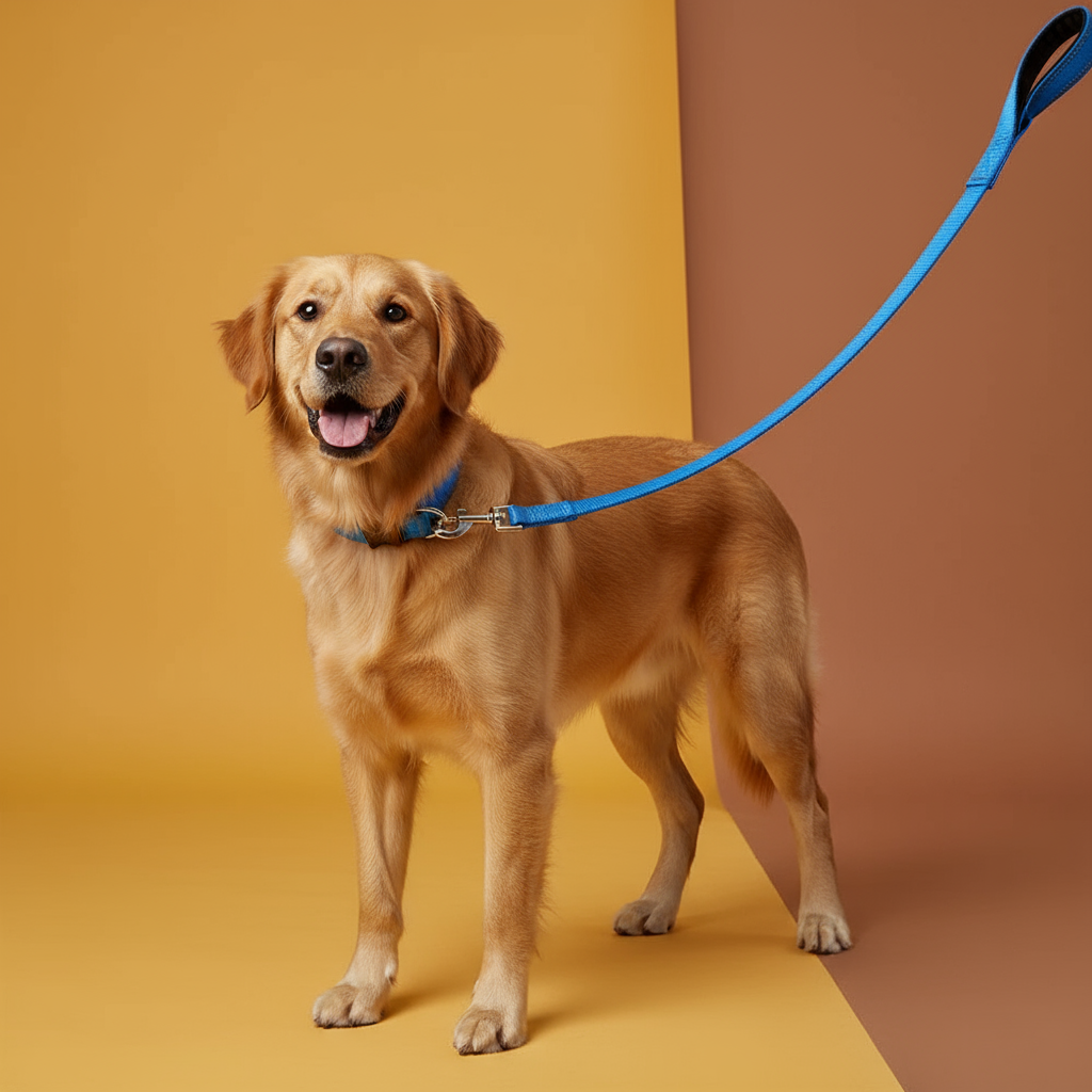 Pet traction rope medium dog explosion - proof flush direct reflective dog hand guard training rope traction belt - Firstpetcentral