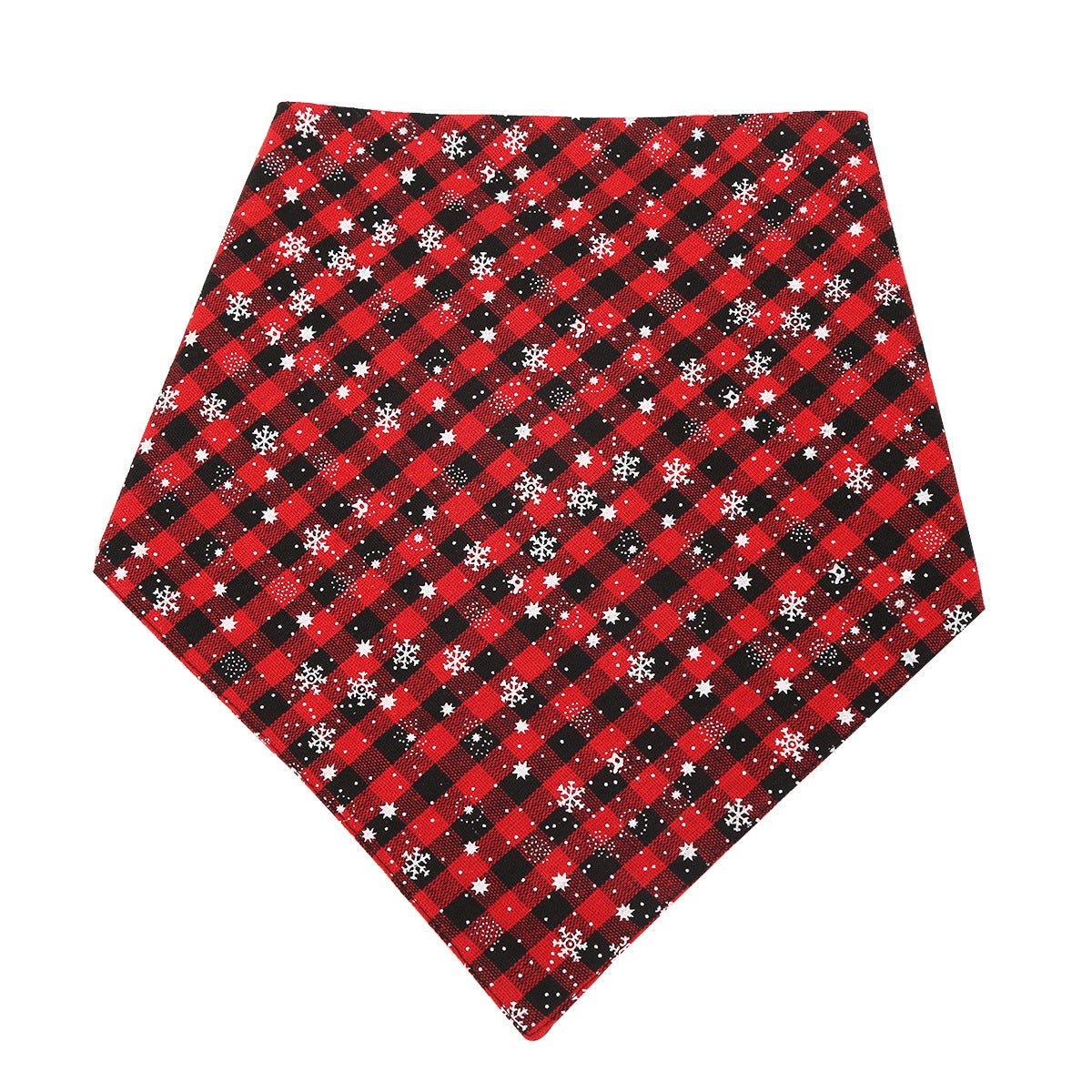 Pet Triangle Christmas Dog Saliva Towel - Firstpetcentral