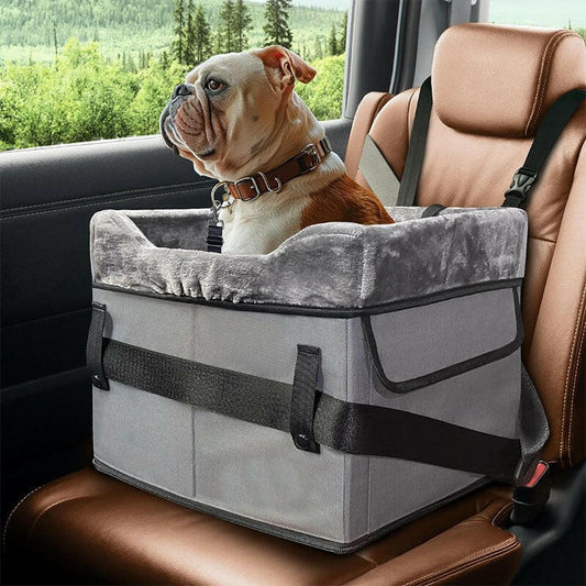 Portable Dog Car Seat & Pet Mat – Small Dog Booster & Dirt - Proof Car Bed - Firstpetcentral