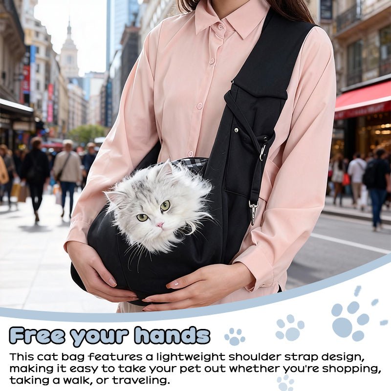 Portable Pet Carrier Bag for Small Dogs & Cats up to 16.5 LBS - Lightweight Shoulder Bag for Travel, Hiking, and Outdoor Use - Firstpetcentral