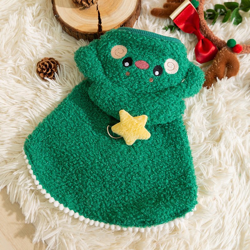 Puppy Dog Autumn And Winter Christmas Elk Pet Sweater - Firstpetcentral