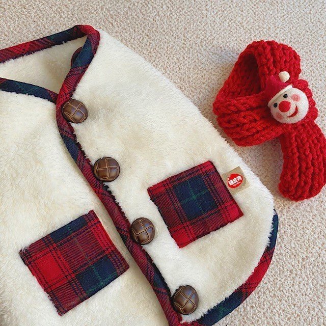 Puppy Dog Autumn And Winter Christmas Elk Pet Sweater - Firstpetcentral