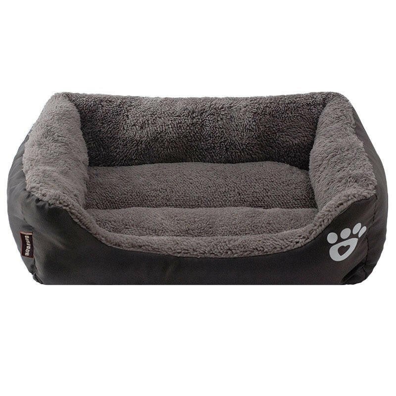 S - 3XL 9 Colors Paw Pet Sofa Dog Beds Waterproof Bottom Soft Fleece Warm Cat Bed House Petshop cama perro - Firstpetcentral