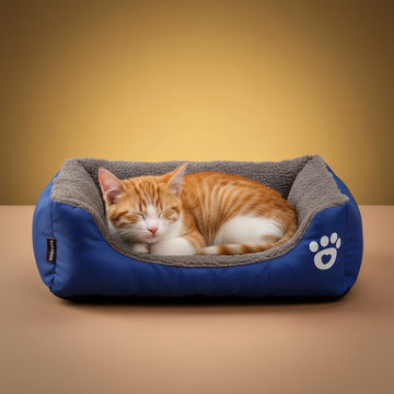 S - 3XL 9 Colors Paw Pet Sofa Dog Beds Waterproof Bottom Soft Fleece Warm Cat Bed House Petshop cama perro - Firstpetcentral