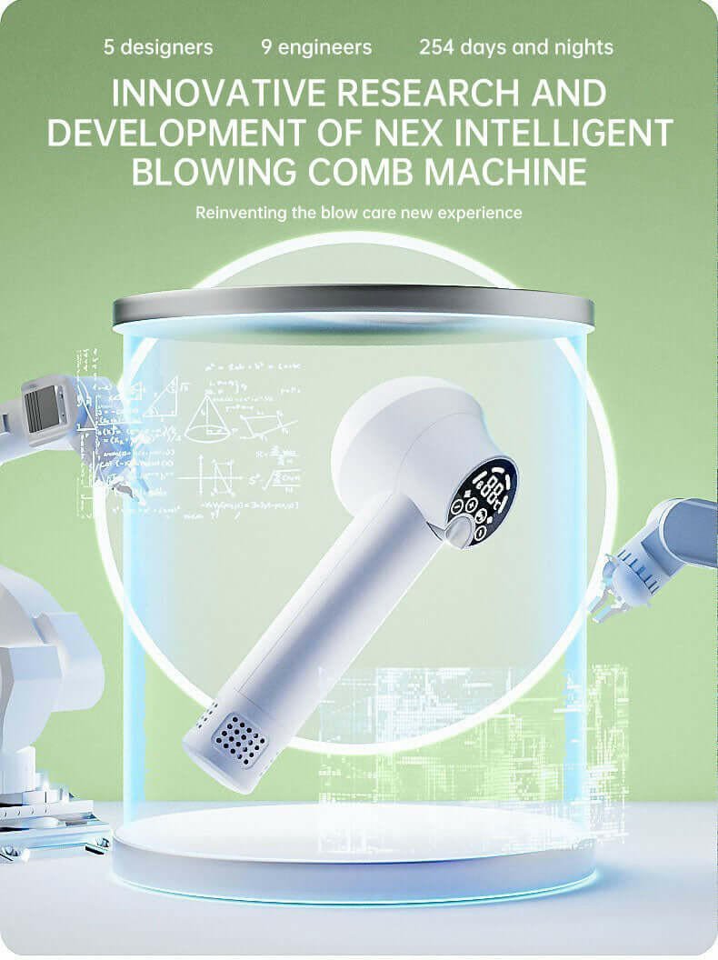 Smart Pet Hair Dryer Dog Golden Retriever Cat Grooming Hairdressing Blow & Comb Silent No Harm Pet Cleaning Supplies Pet Product - Firstpetcentral