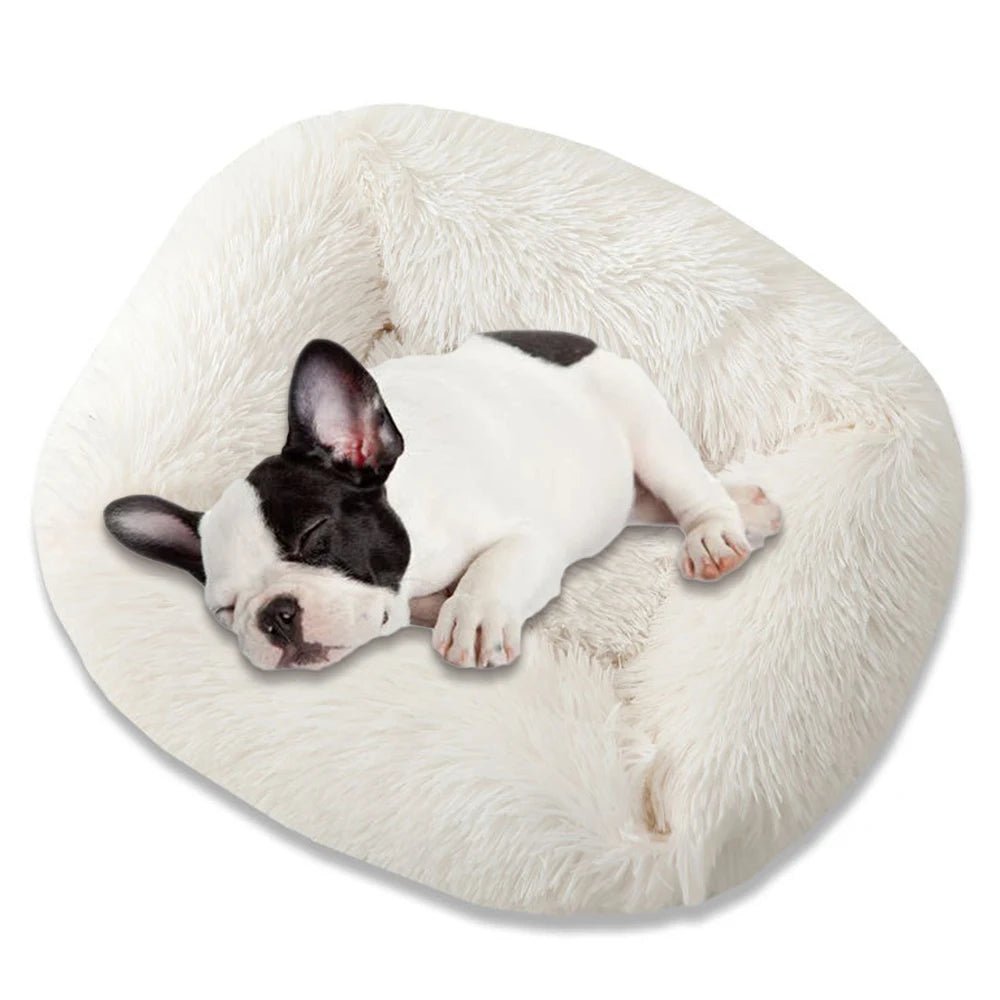 Square Dog Bed Long Plush Solid Color Pet Beds For Little Medium Large Pets Super Soft Winter Warm Sleeping Mats For Dogs Cats - Firstpetcentral