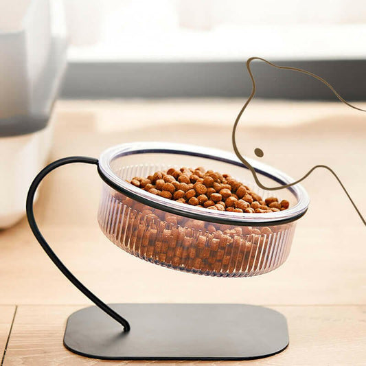 Swan Neck Pet Bowl Cat Bowl High Neck Dog Bowl - Firstpetcentral