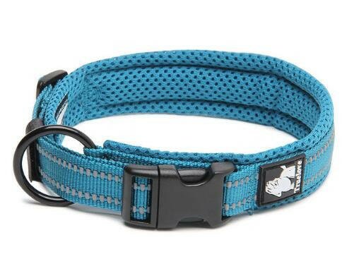 Truelove Adjustable Nylon Dog Collars Mesh Padded Reflective Collar Pet - Firstpetcentral
